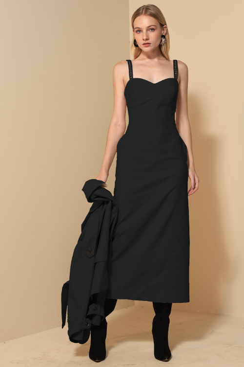 VESTIDO MIDI LILOU