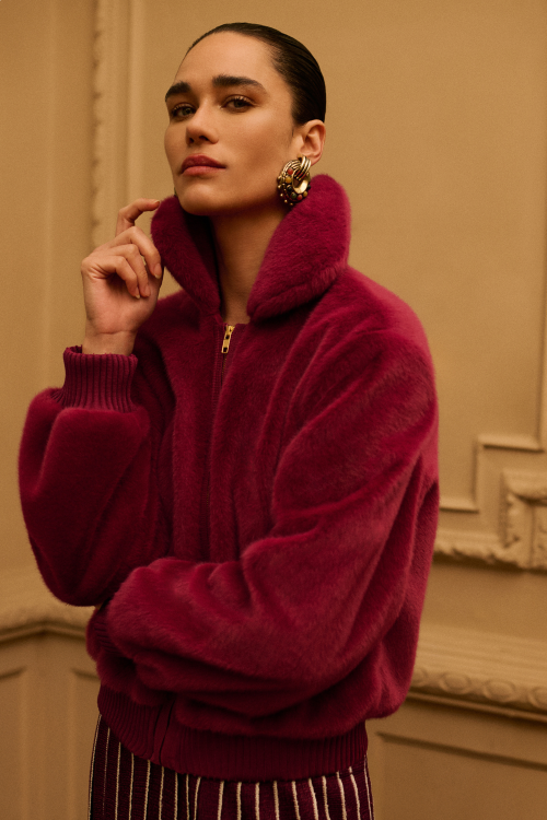 JAQUETA BOMBER FUR 
