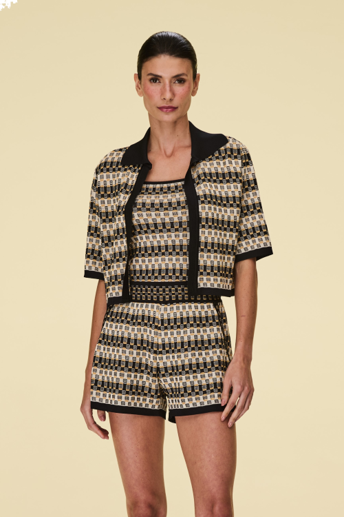 TWIN SET TRICOT MADRAS