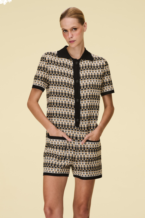 MACAQUINHO TRICOT MADRAS