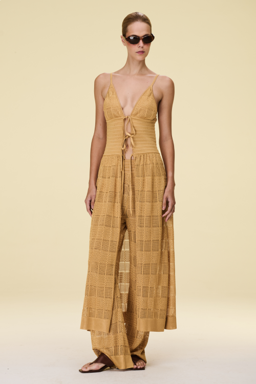 TUNICA TRICOT CHECK