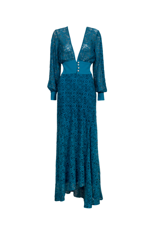 VESTIDO RENDA AMARILIS 