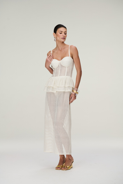 VESTIDO PEPLUM ÍRIS