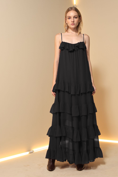 VESTIDO MIDI SEDA NATHALIE