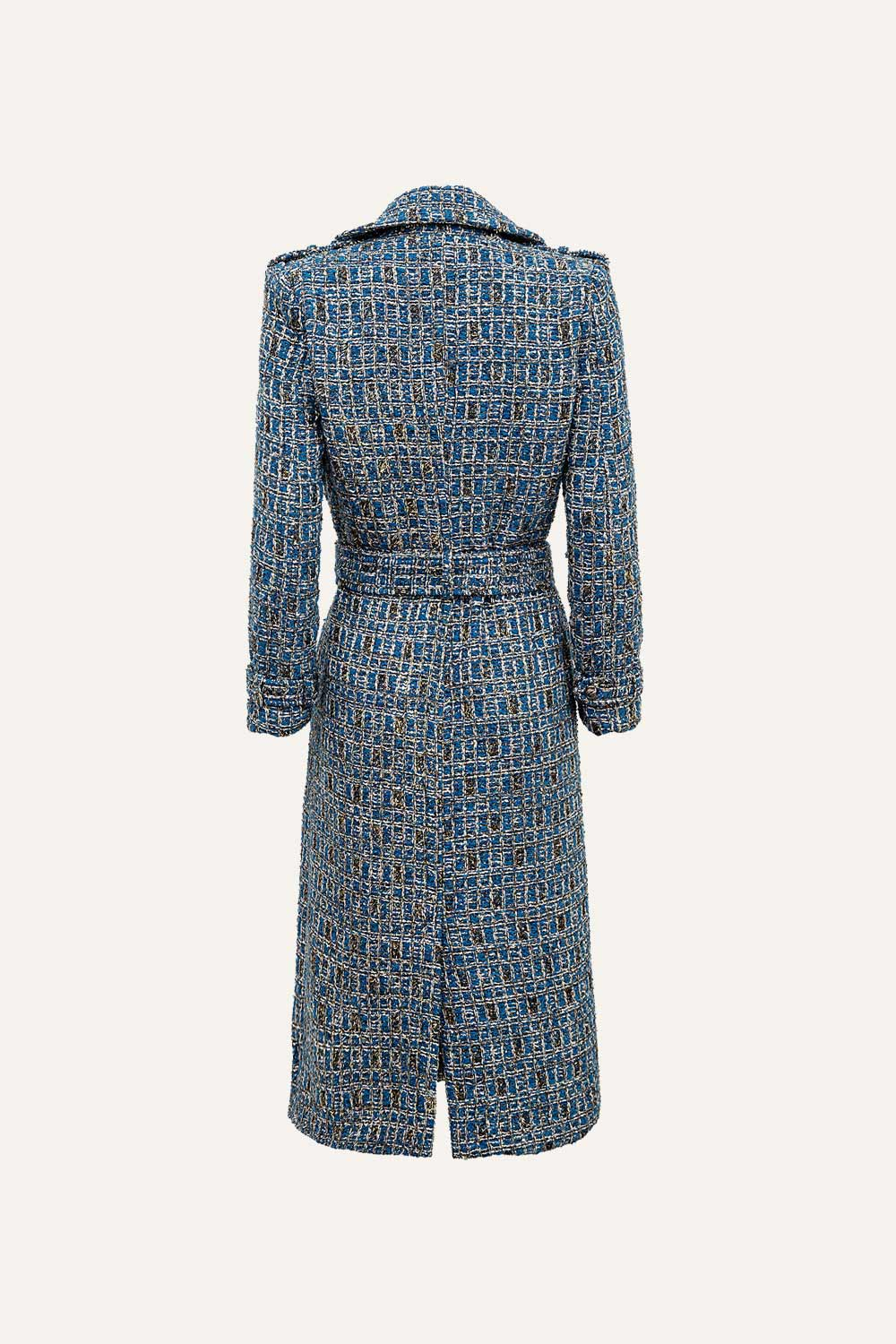 TRENCH COAT TWEED PETRA